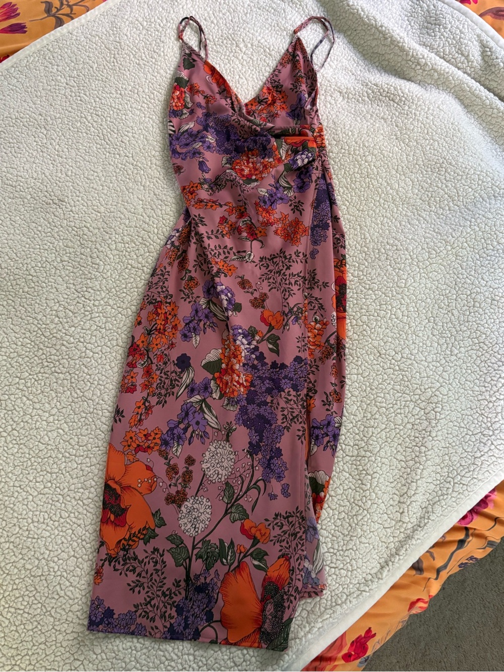 Urban Outfitters Floral Midi Slip Dress sz small